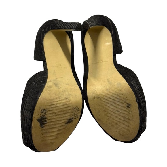 Steve Madden Women's Krona-S Black Snake Pump - Picture 3 of 5